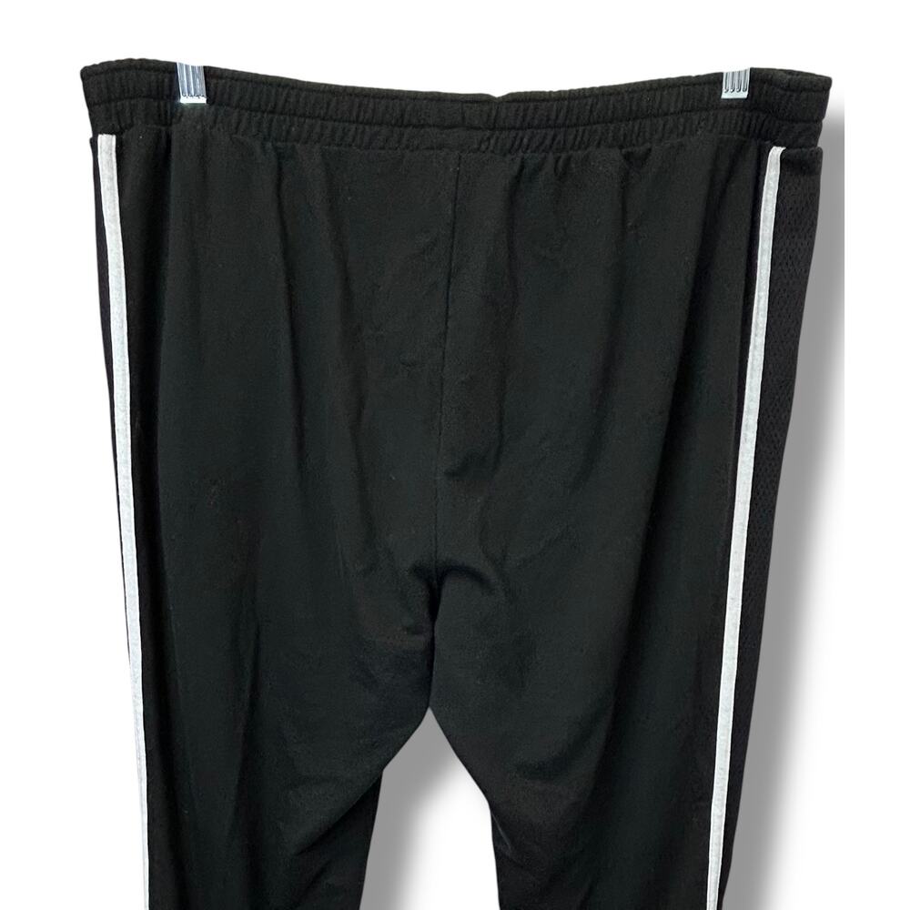 Champion Mens Athletic Track Joggers with Sporty Stripe Active Black/White XXL - Picture 6 of 16